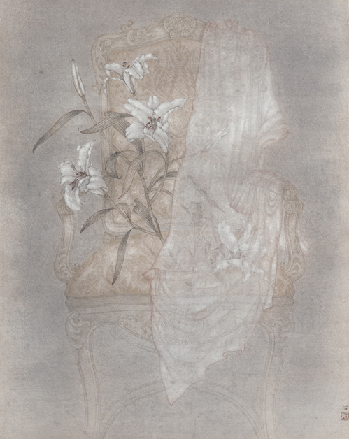 <h2>作品一
</h2><p>作者：雷苗</p><p>品类：中国画</p>