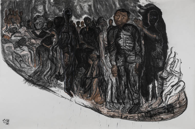 刘进安 风平浪静 244cmx365cm 2014(主要作品)