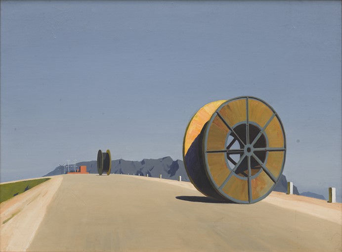 <h2>《新线》</h2><p>作者：韦启美</p><p>创作年代：1983年</p><p>规格：83cm×110.5cm</p><p>品类：油画</p>