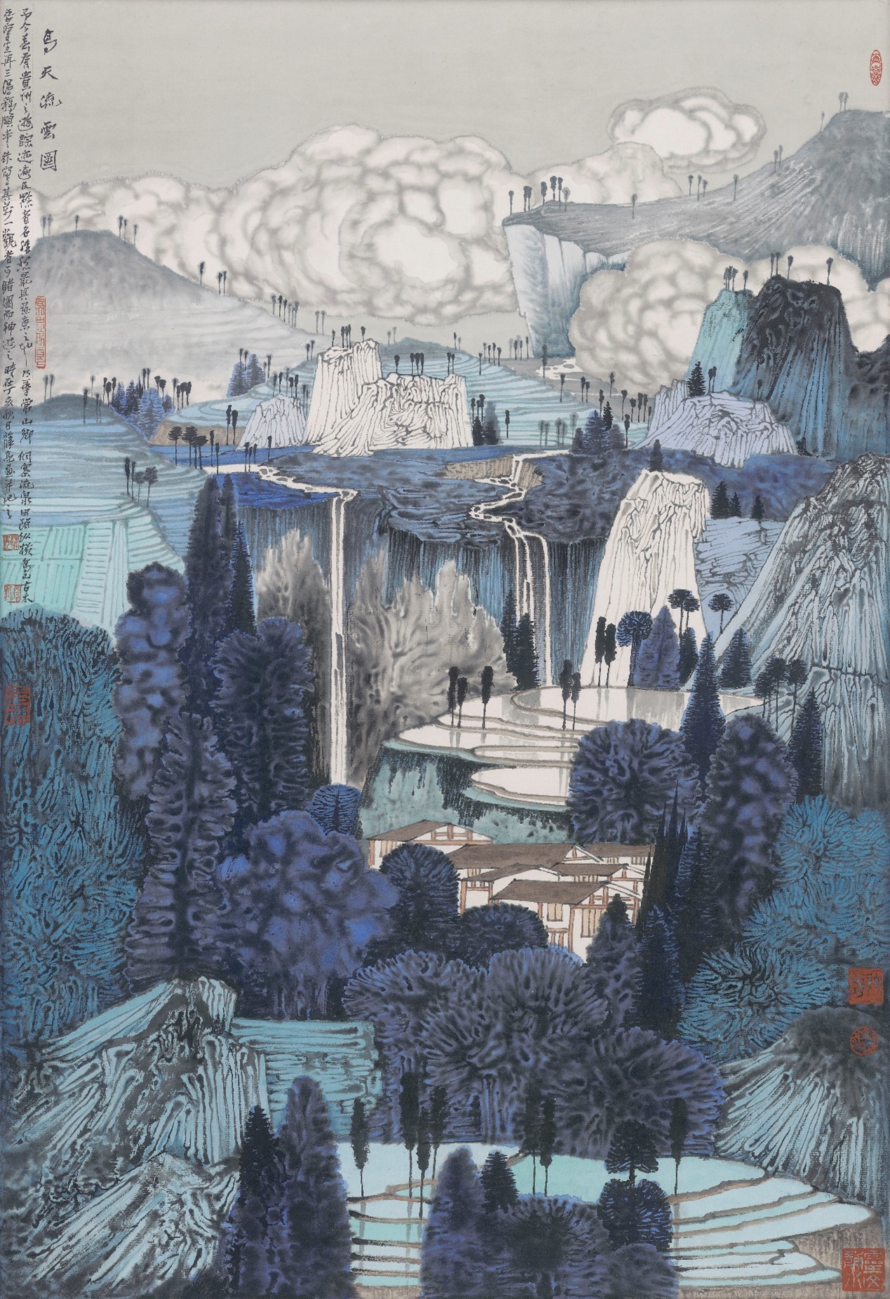 <h2>《高天流云图》</h2><p>作者：薛亮</p><p>创作年代：2007年</p><p>规格：70cm×48cm</p><p>品类：中国画</p>
