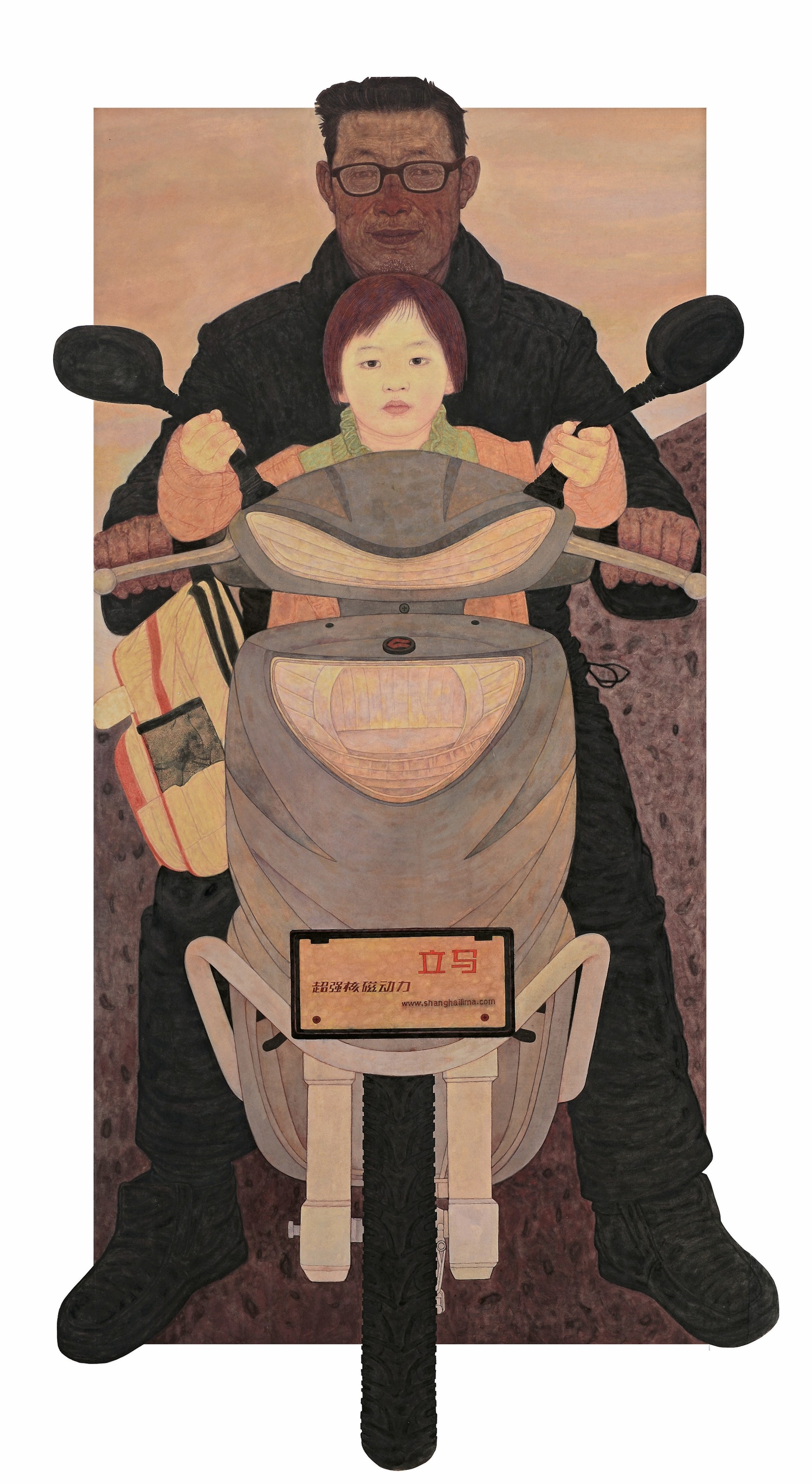 <h2>放学</h2><p>作者：李传真</p><p>创作年代：2016年</p><p>规格：213cm×106cm</p><p>品类：纸本设色</p>